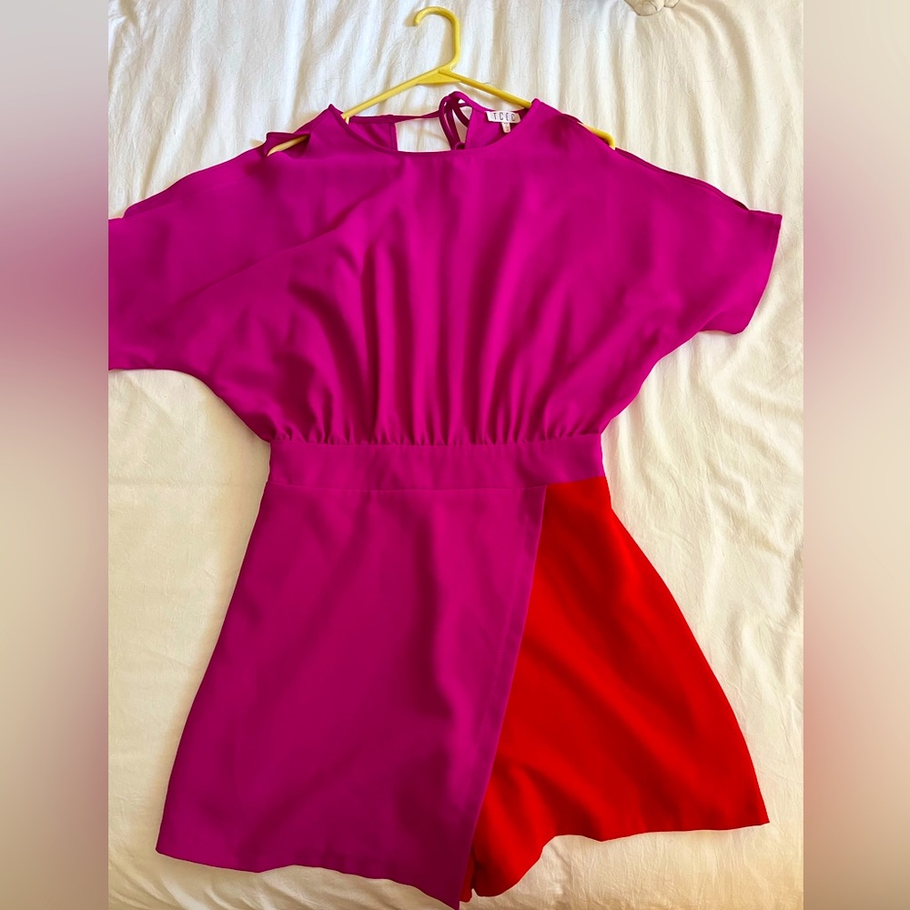 Colorblock romper